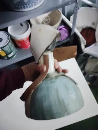 Figura artesanal de cerámica