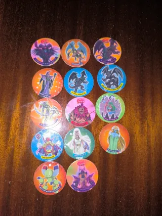 Lote 14 Tazos Yu-Gi-Oh! Colección