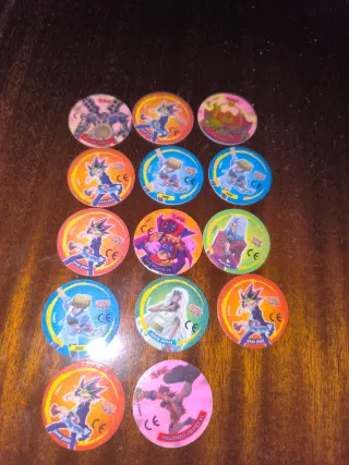 Lote 14 Tazos Yu-Gi-Oh! Colección