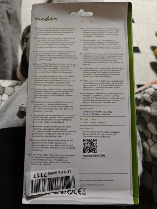 Adaptador VHS-C Nedis