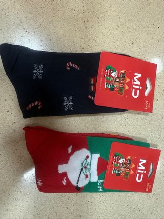 Pack 2 calcetines Navidad MiD