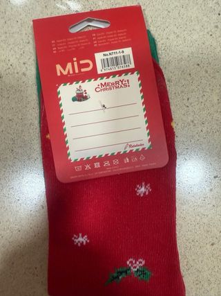 Pack 2 calcetines Navidad MiD