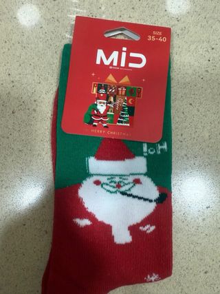 Pack 2 calcetines Navidad MiD