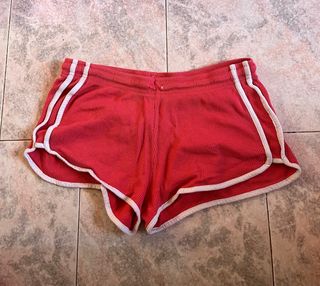 Pantaloncini donna rossi taglia S