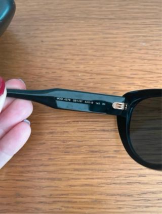 Gafas de sol Versace Negras