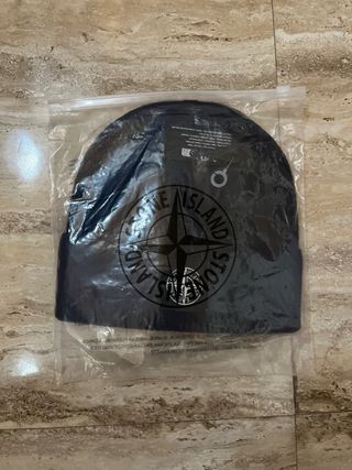 Gorro Stone Island Azul Marino