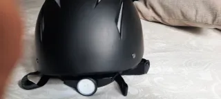 Casco de equitación negro