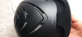 Casco de equitación negro