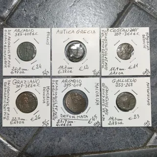 Lotto 6 Monete Impero Romano