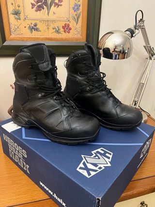 Botas Tácticas Haix Talla 43 Negras