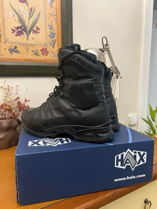 Botas Tácticas Haix Talla 43 Negras