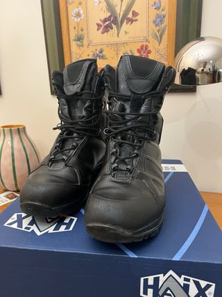 Botas Tácticas Haix Talla 43 Negras
