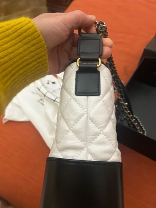 Borsa Chanel Gabrielle bicolore