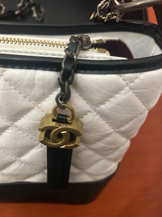 Borsa Chanel Gabrielle bicolore