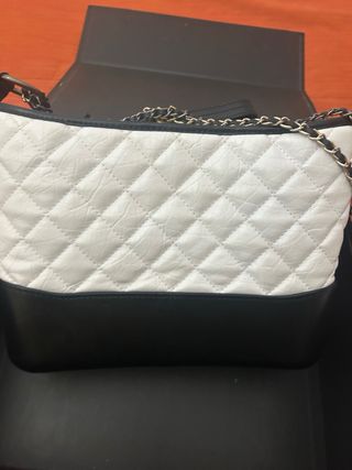 Borsa Chanel Gabrielle bicolore