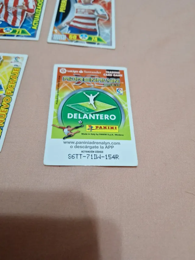 Lote 10 cromos Liga 2016-17