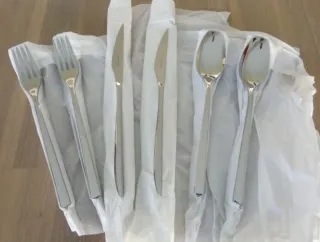 12 facas mesa 12 garfos mesa 12 colheres mesa