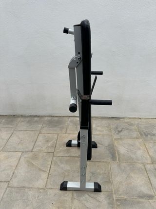 Banco de pesas incluida barra para ejercicios casa