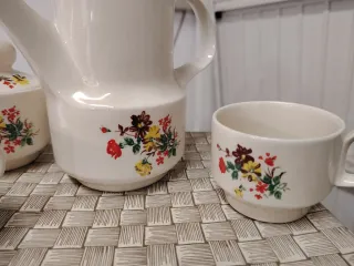 Set Teiera Ceramica Fiori