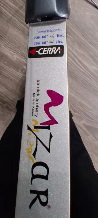 Arco recurvo Samick con accesorios