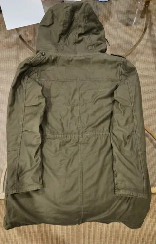 Parka Scotch & Soda Verde Militar Mujer