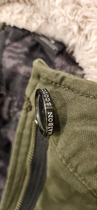 Parka Scotch & Soda Verde Militar Mujer