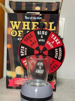 Rueda de la Suerte con Chupito