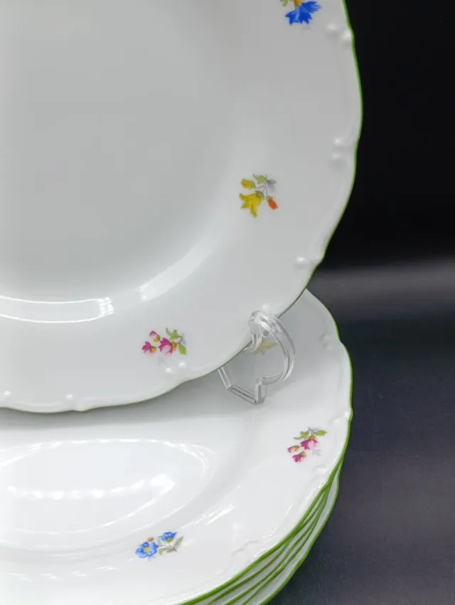 Set di 6 piatti da dessert in porcellana di Carlsbad