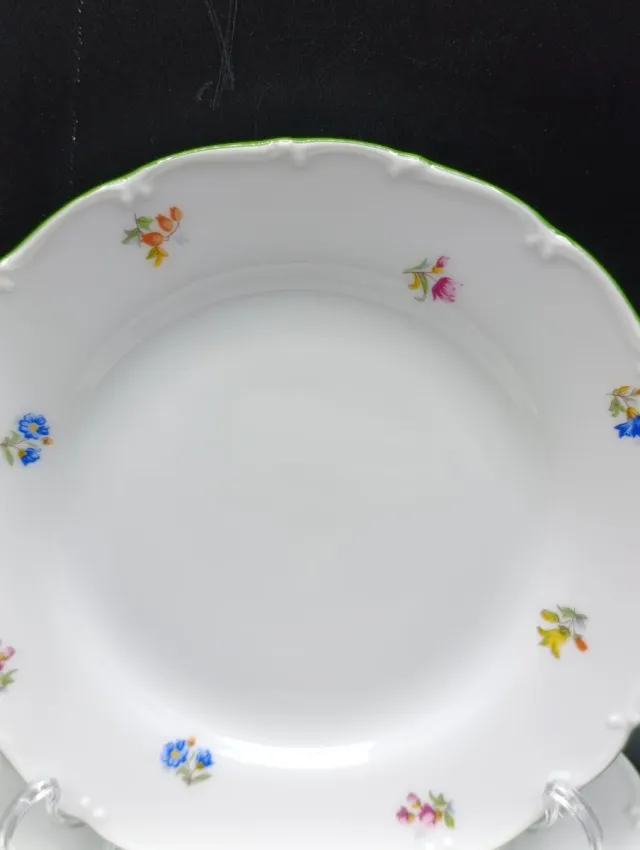 Set di 6 piatti da dessert in porcellana di Carlsbad