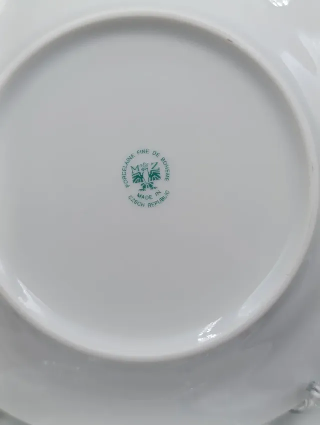 Set di 6 piatti da dessert in porcellana di Carlsbad