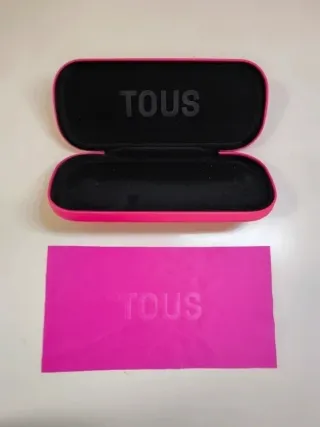 Funda gafas Tous rosa sin estrenar