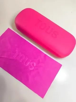 Funda gafas Tous rosa sin estrenar