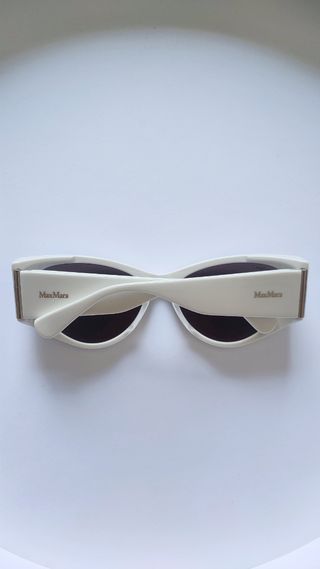 Occhiali da sole Max Mara bianchi