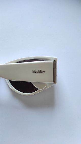 Occhiali da sole Max Mara bianchi