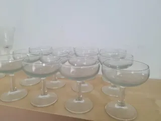 Set di calici e bicchieri in cristallo - 57 pezzi