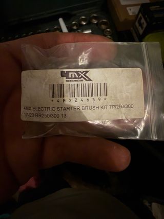Kit Escobillas Motor Arranque 4MX KTM 250 tpi 2019