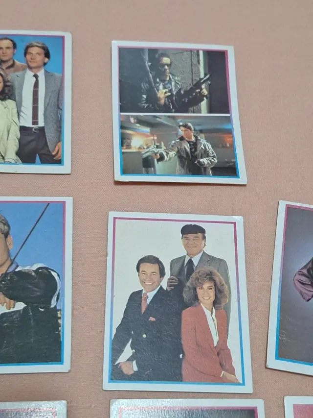 Lote 17 cromos superstars