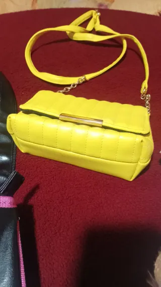 Bolso Minnie Mouse Disney Negro y Rosa