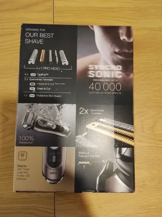 Afeitadora Braun Series 9 9325s Graphite NUEVO!!!