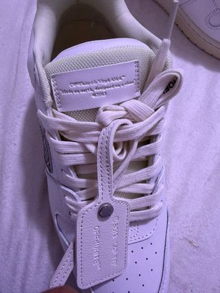 Off-White Scarpe Bianche Beige