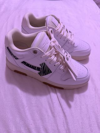 Off-White Scarpe Bianche Beige
