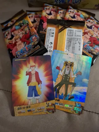 8 pacchetti sigillati One Piece Alabasta