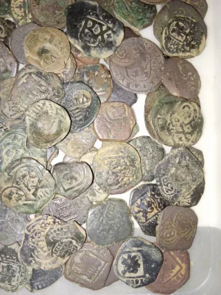 Lote 73 monedas antiguas