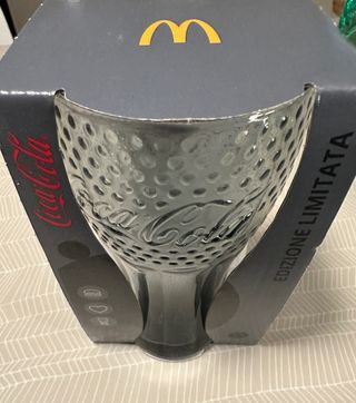 Bicchiere Coca-Cola McDonald's Edizione Limitata