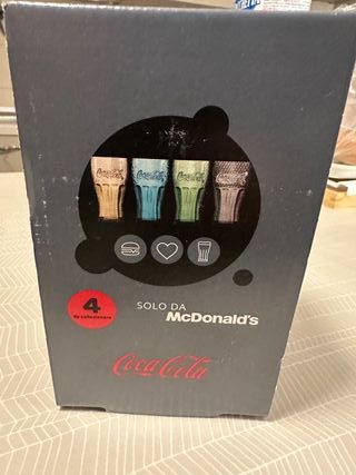 Bicchiere Coca-Cola McDonald's Edizione Limitata