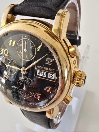Reloj Montblanc Star Cronógrafo Oro Negro