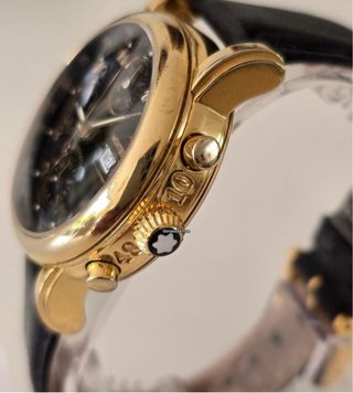 Reloj Montblanc Star Cronógrafo Oro Negro