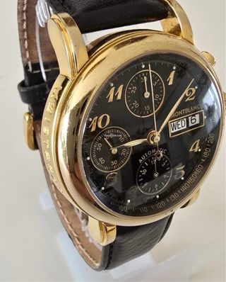 Reloj Montblanc Star Cronógrafo Oro Negro