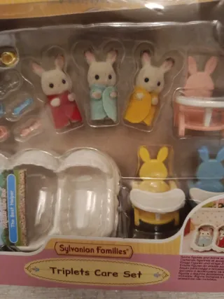Oferta Sylvanian Families Set Cuna Bebés
