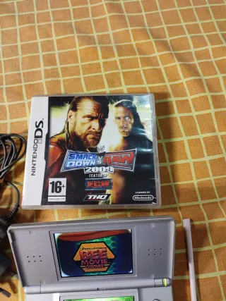 Nintendo DS Plata con juegos